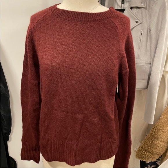 Skull Cashmere burgundy sweater - size small - Picture 2 of 4
